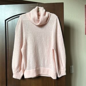 Pink Turtleneck Sweater. Wider sleeves. Like NEW never worn